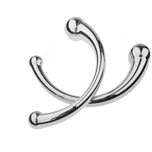 Anal Hooks 5858 Elegant Double Steel Stainless Hook Ended Anal 0728
